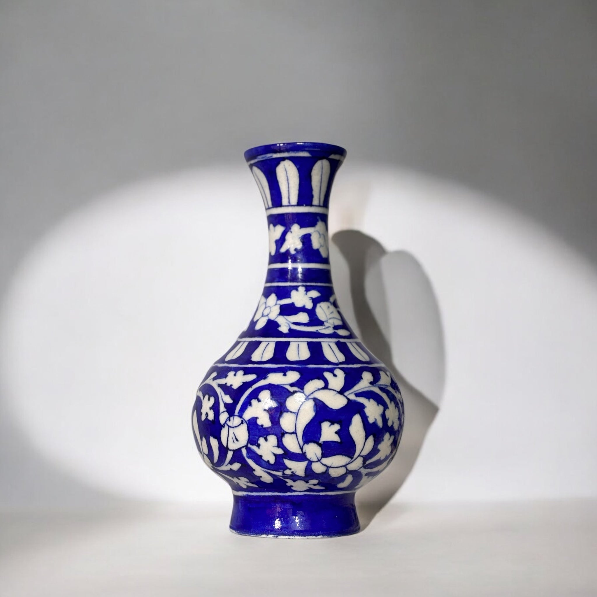 Blue Pottery Pot