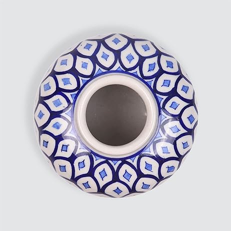 Blue Pottery Vase / Jar