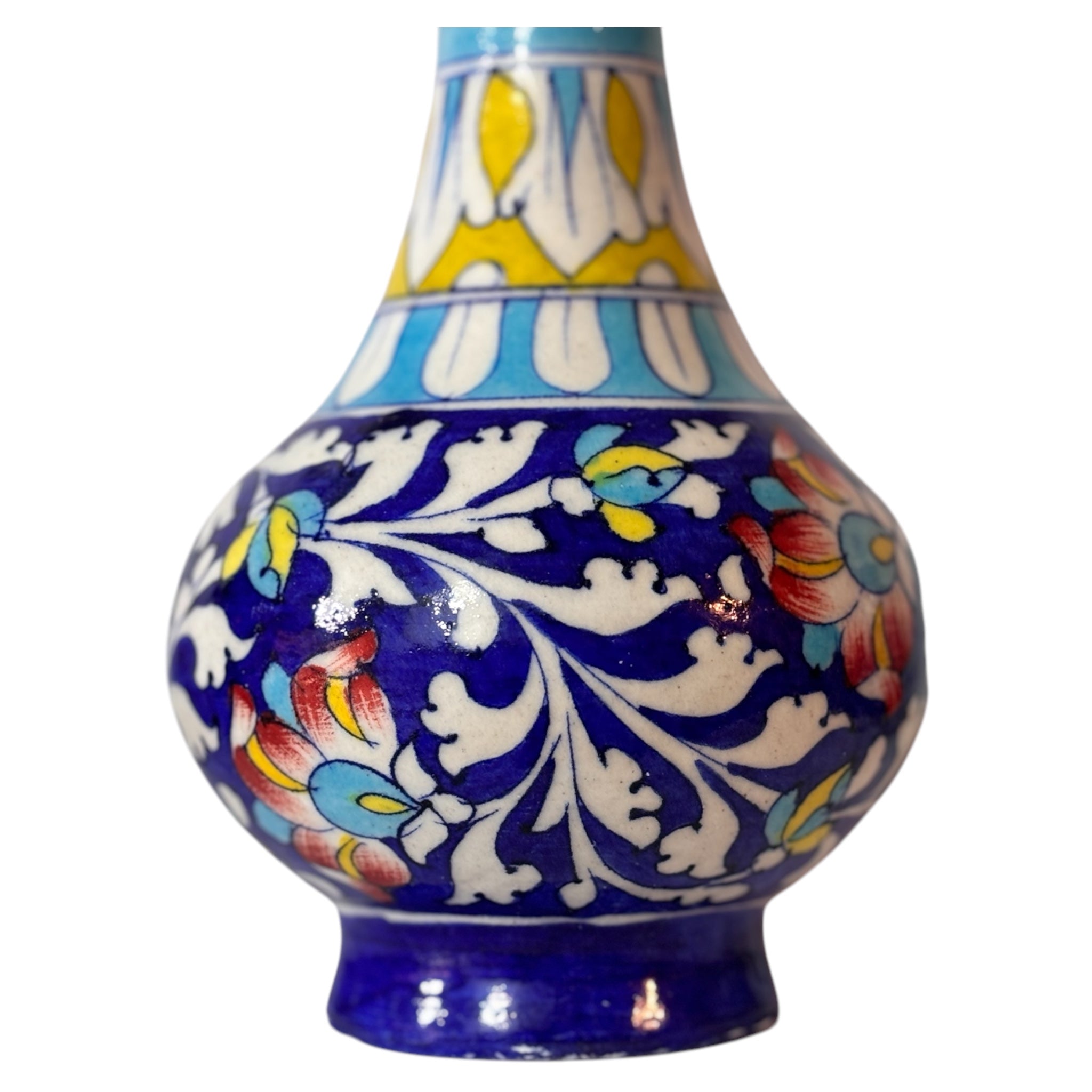 Blue Pottery Handmade Pot