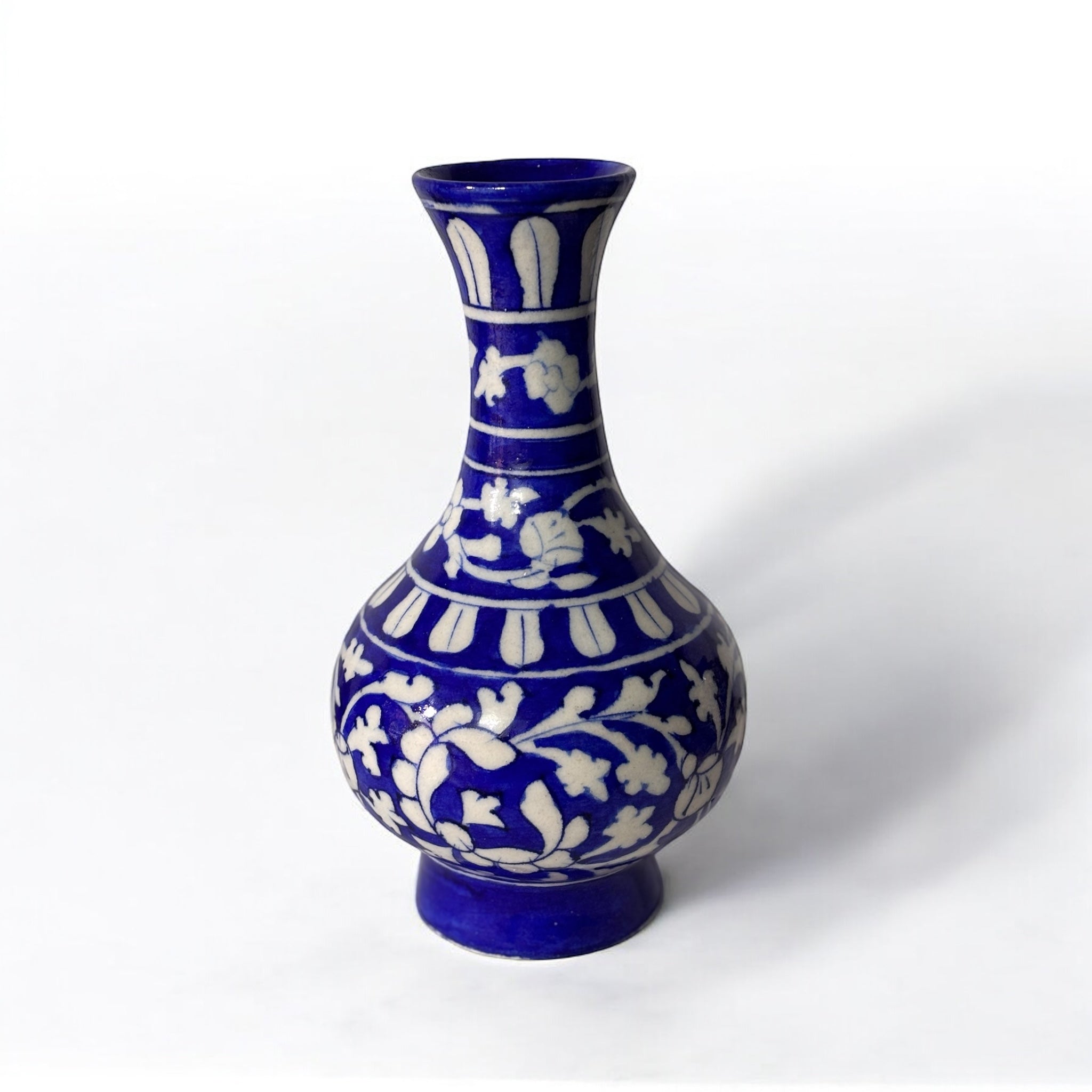 Blue Pottery Pot