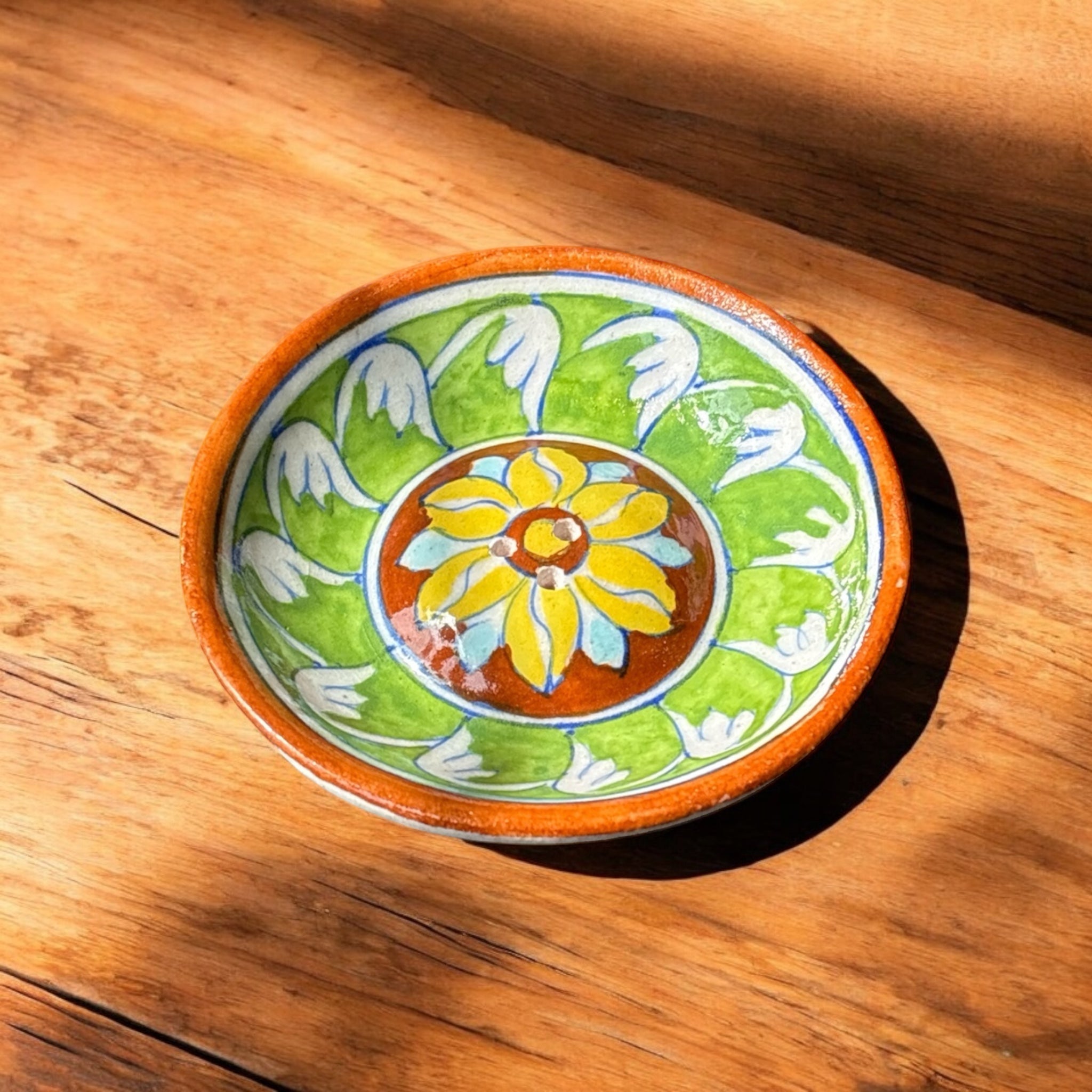 Blue Pottery Incense Stick Holder