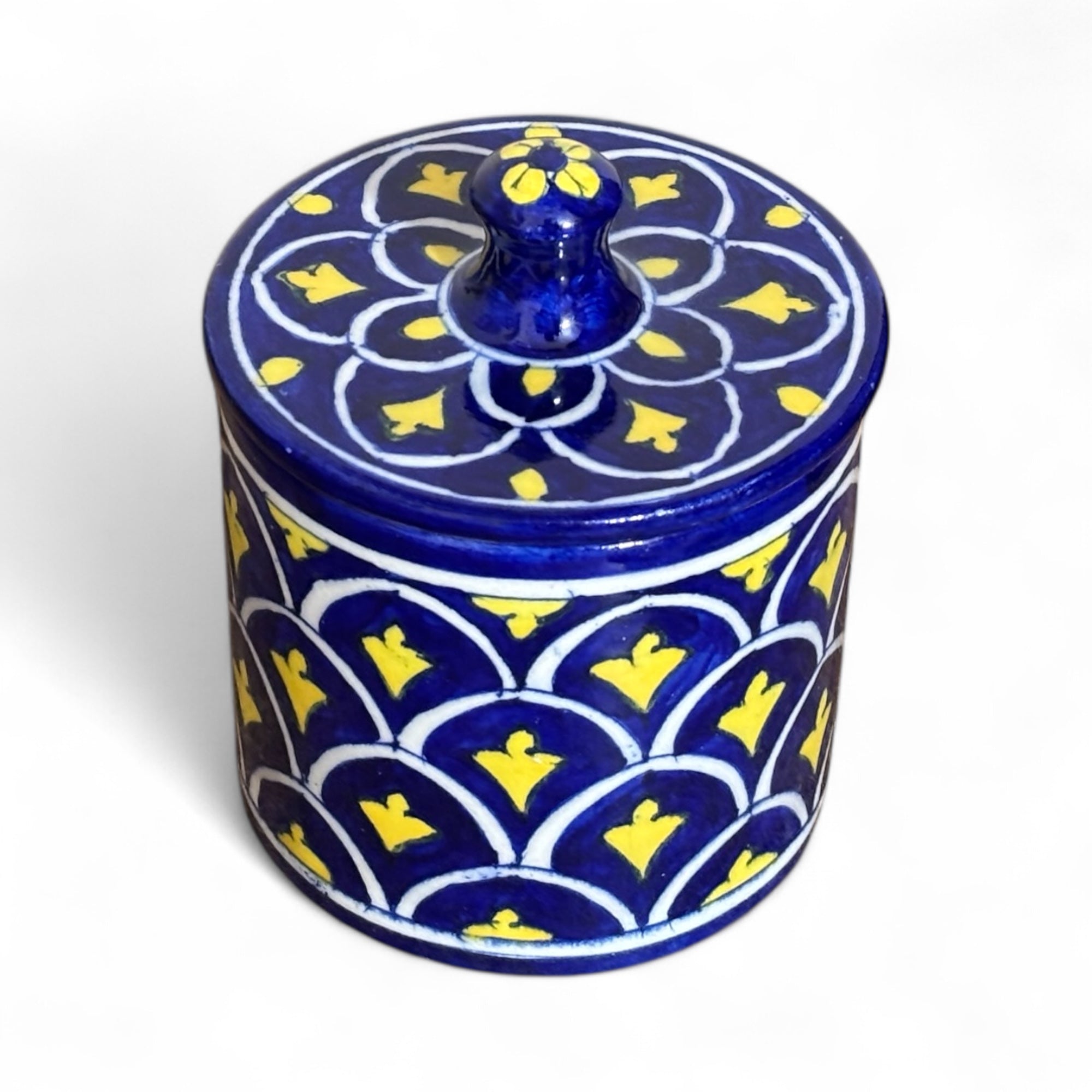 Blue Pottery Box / Container