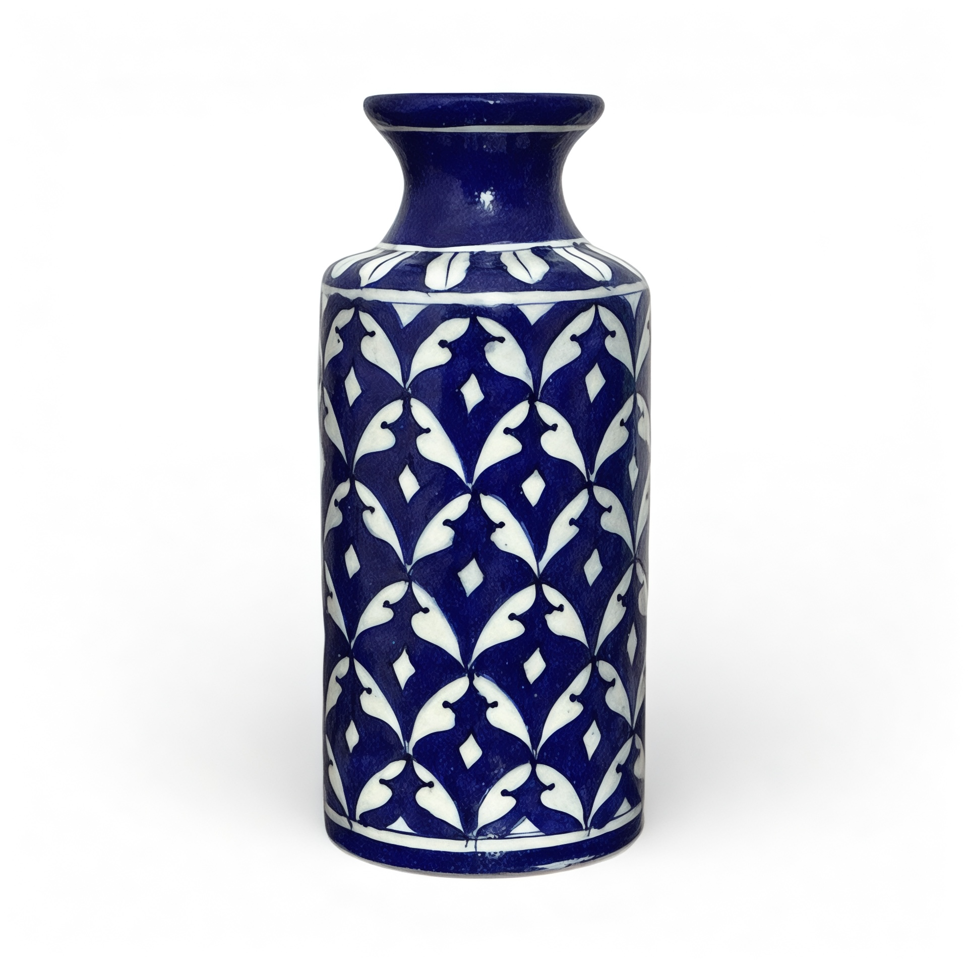 Blue Pottery Flower Vase