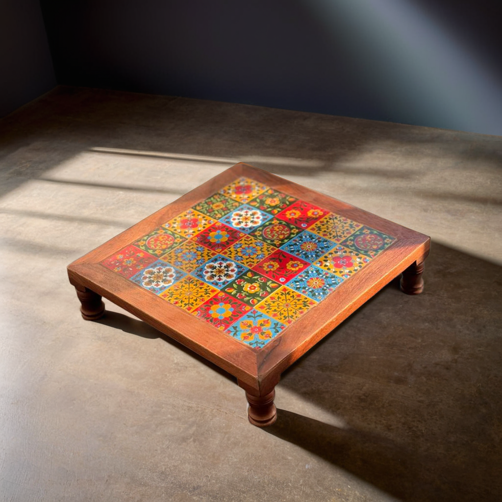 Blue Pottery Chowki 25 Tile