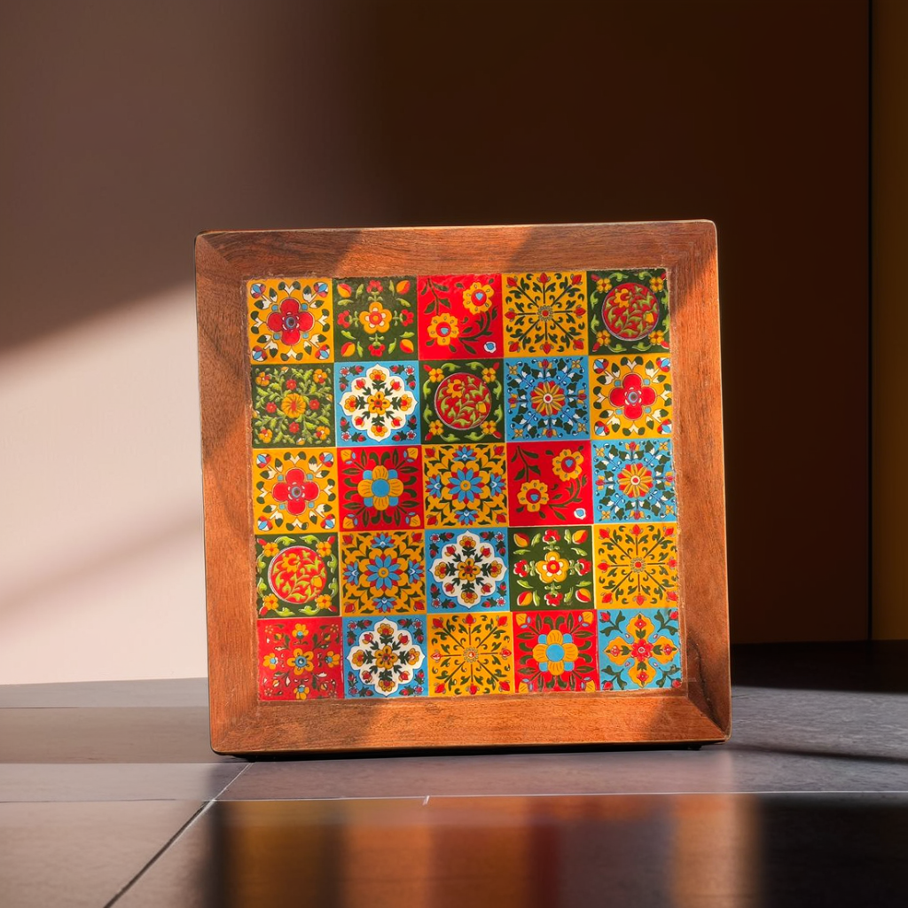 Blue Pottery Chowki 25 Tile