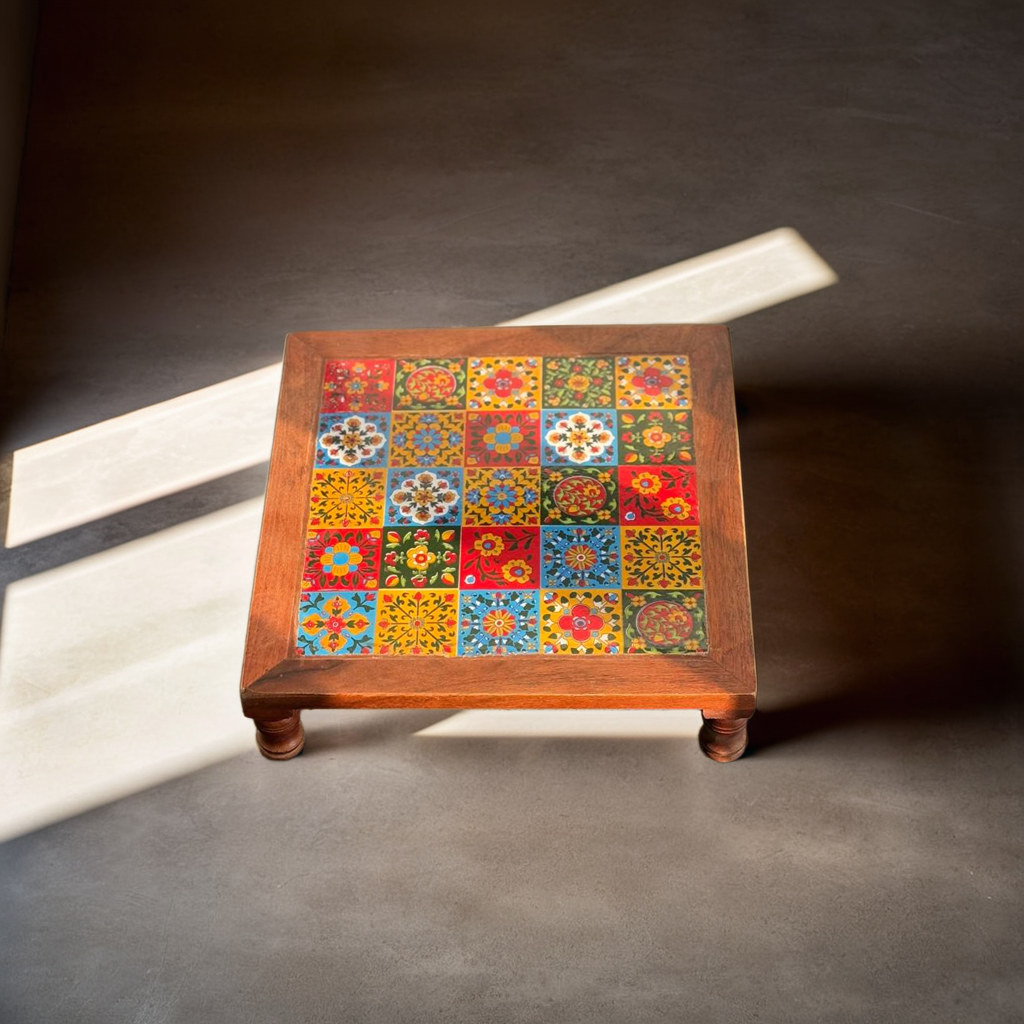 Blue Pottery Chowki 25 Tile