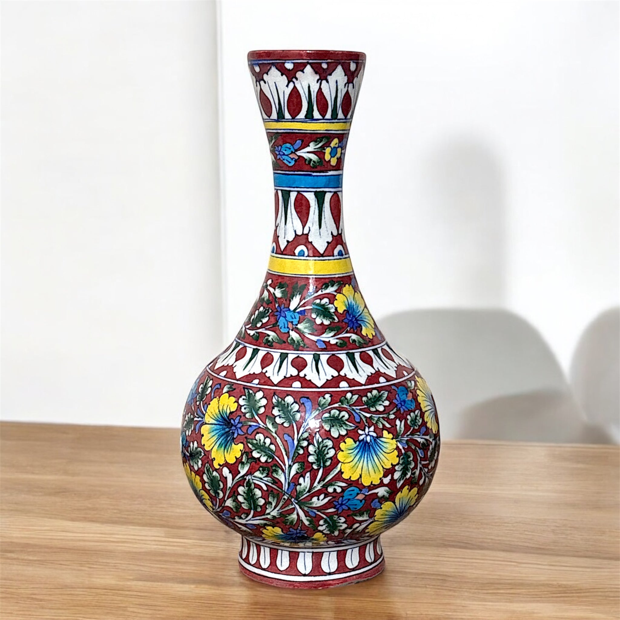 Blue Pottery Big Vase