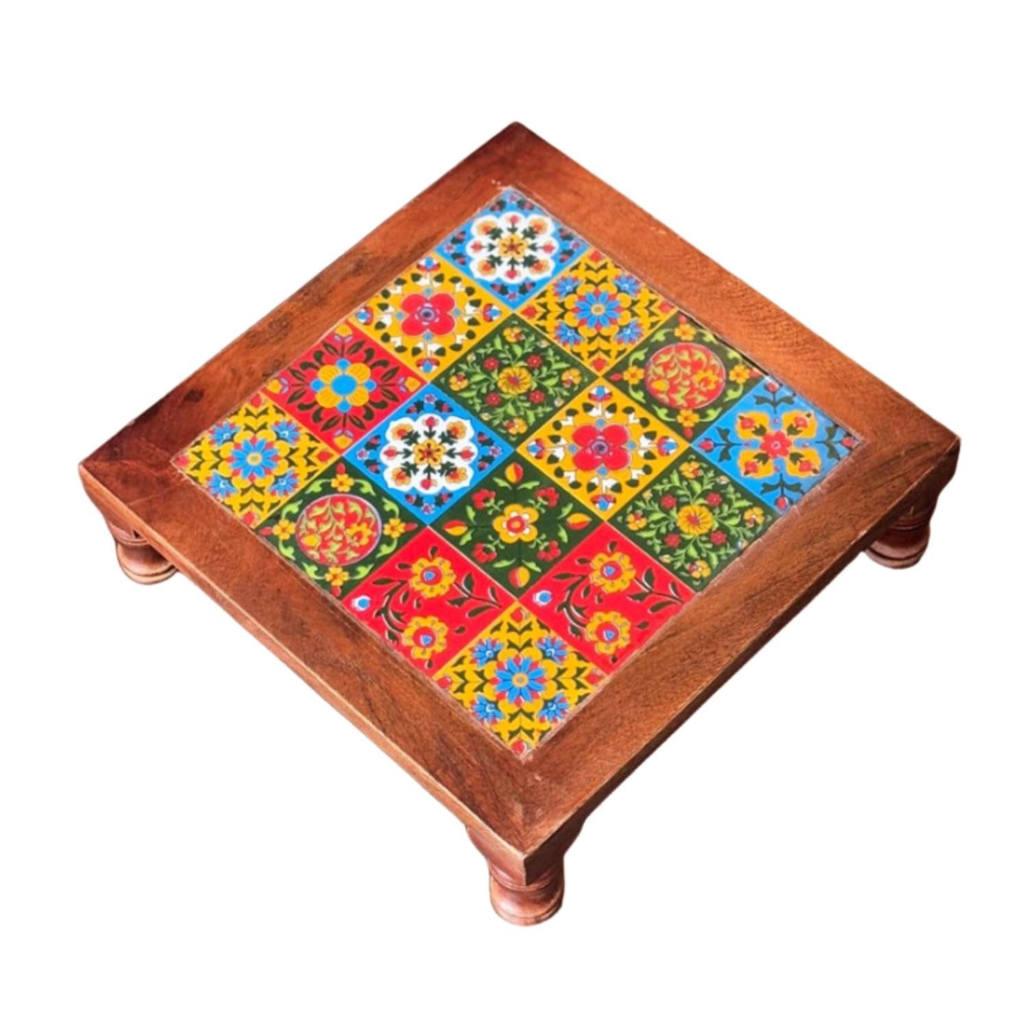 Blue Pottery Chowki 16 Tile
