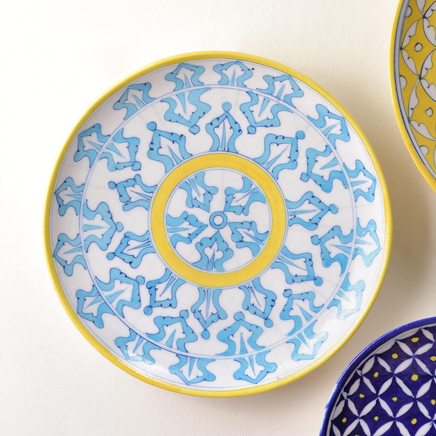 Blue Pottery 10Inch Plate