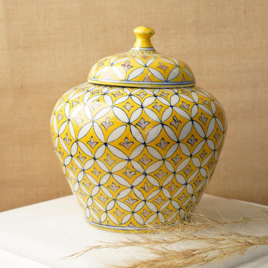 Blue Pottery Vase