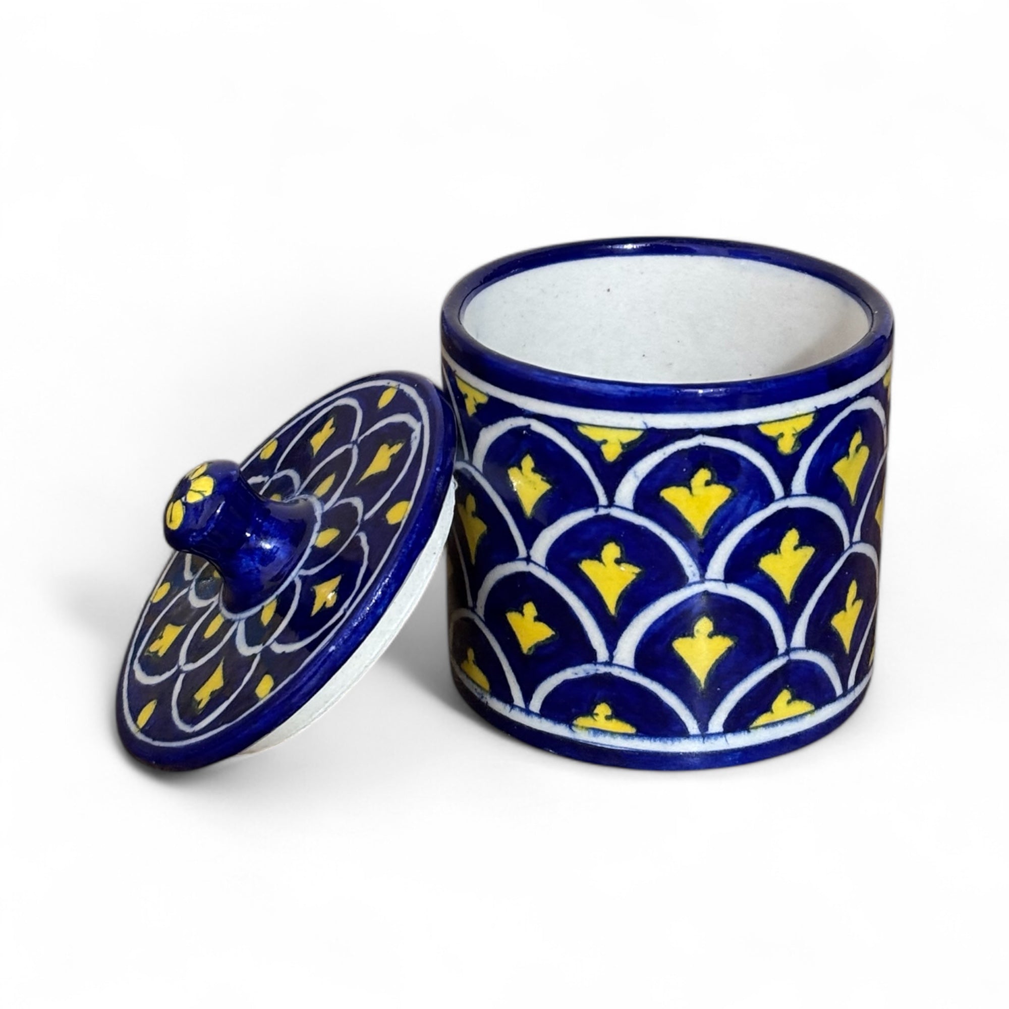 Blue Pottery Box / Container