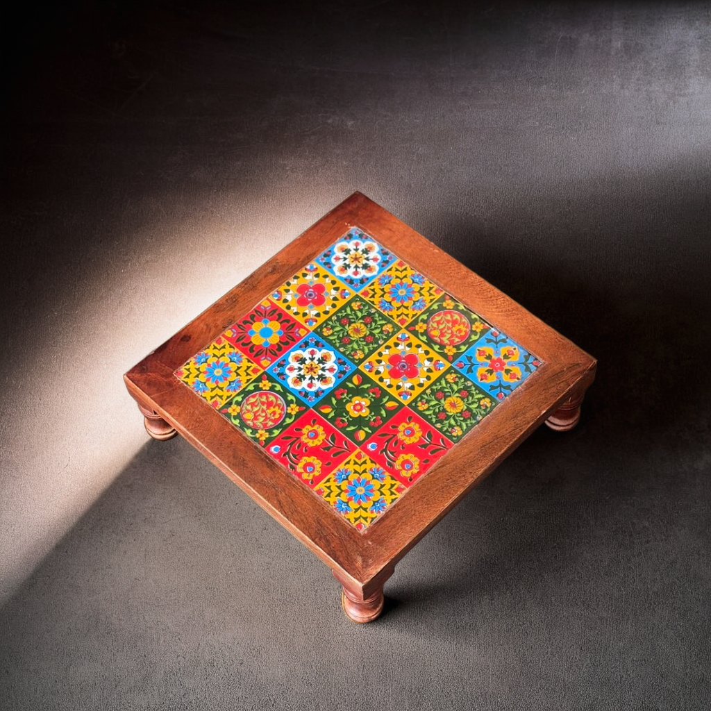 Blue Pottery Chowki 16 Tile